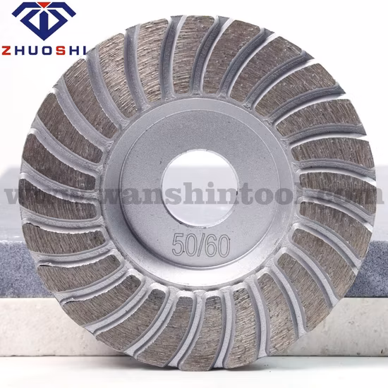125mm Turbo Segment Diamond Cup Wheel Concrete Grinding Tool Granite Polishing Tool