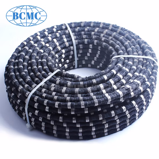 Bcmc Sierra de alambre de diamante Máquina de cantera de piedra de granito Bcqw