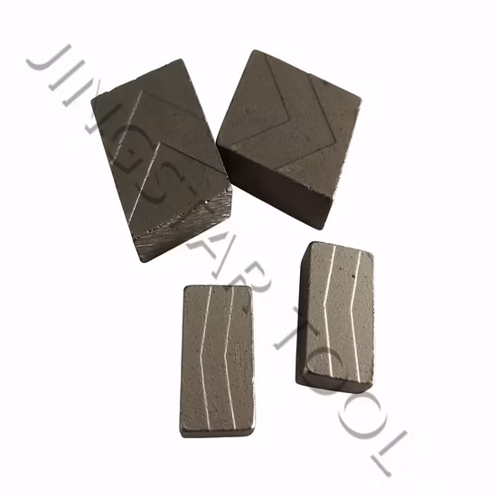 Segmentos de diamante sinterizado de alta eficiencia para corte de granito